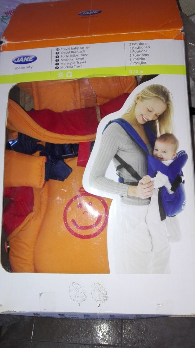 Mochila Portabebés Jane Travel 0-12m