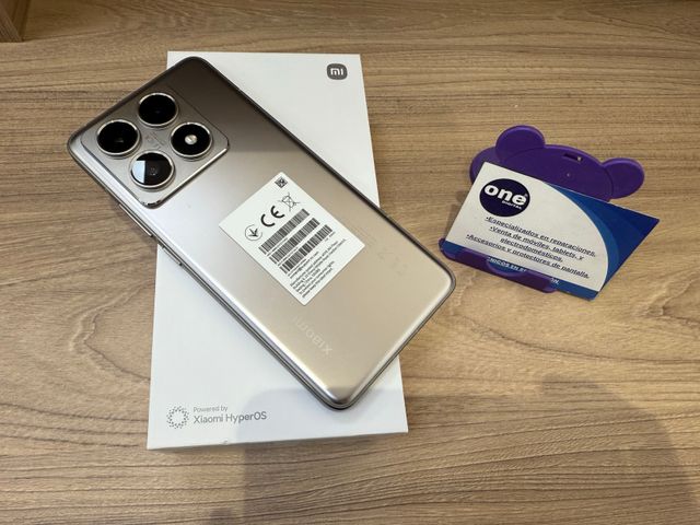 Xiaomi 14T Pro 256GB Plata - 1 Mes de Uso
