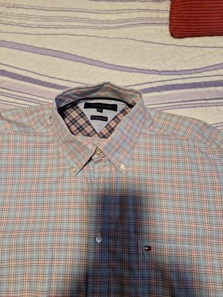 Camisa Tommy Hilfiger Cuadros Talla XXL