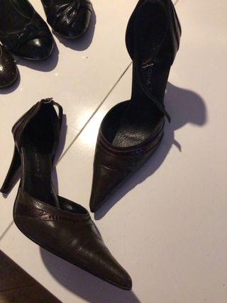 4 Pares Zapatos Tacón Talla 41