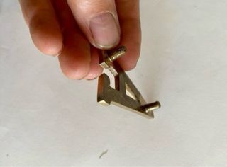 Numeri civici in ottone