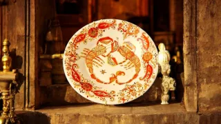 Piatto Bavaria Aragosta Anni '30-'40