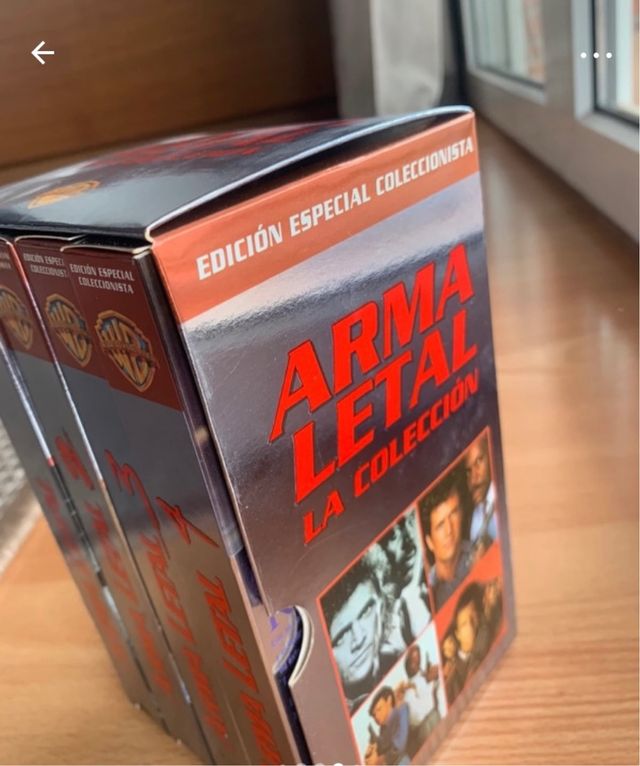 Saga Arma Letal VHS Edición Coleccionista
