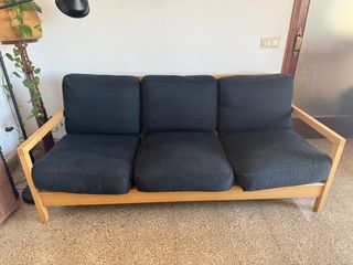 Sofá 3 cuerpos IKEA Lillberg de Madera maciza