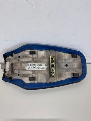 Asiento Suzuki GS500 Azul y Negro