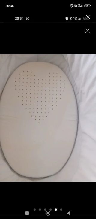 Micuna Smart ovalada Beige/Blanco