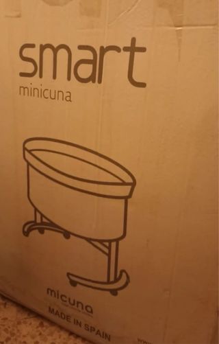 Micuna Smart ovalada Beige/Blanco