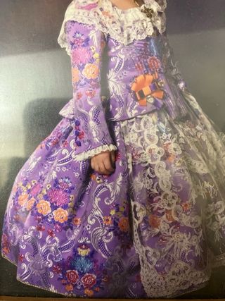 Traje de Fallera Multicolor modista a medida