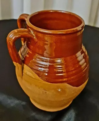 Brocca pignata in terracotta h.17cm