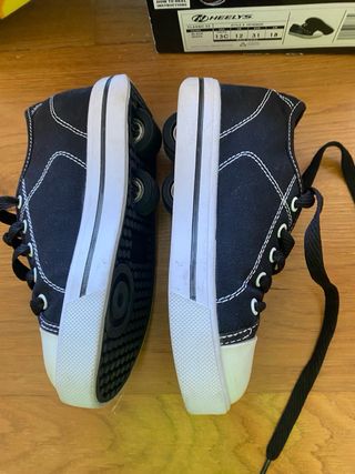 Zapatillas Heelys Negras Talla 31