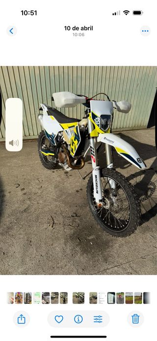 Husqvarna 250 - Buen estado, lista para rodar !