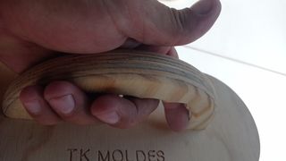 Llana de madera para albañil