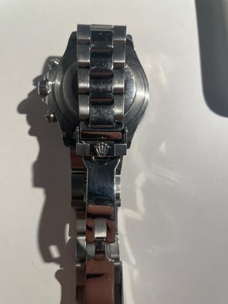 Reloj de lujo personalizado Negro/Plata