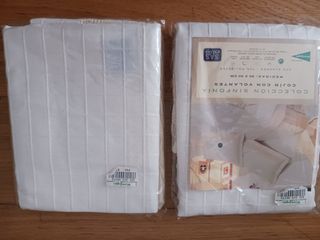 Juego de cama y fundas cojín SINFONÍA