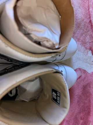 Botas Blancas Talla 40 Nuevas