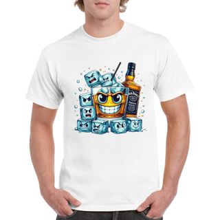 Camiseta unisex algodón JACK DANIEL's con cubitos