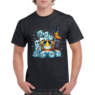 Camiseta unisex algodón JACK DANIEL's con cubitos