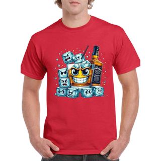 Camiseta unisex algodón JACK DANIEL's con cubitos