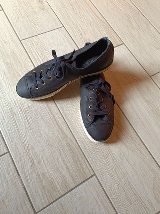 Converse Pelle Nere TG 39