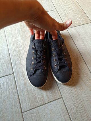 Converse Pelle Nere TG 39