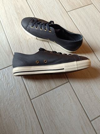 Converse Pelle Nere TG 39