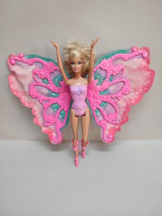 Muñeca Barbie Hada Alas Mágicas