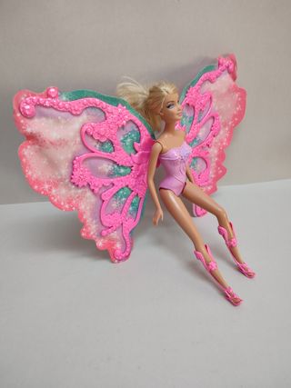 Muñeca Barbie Hada Alas Mágicas