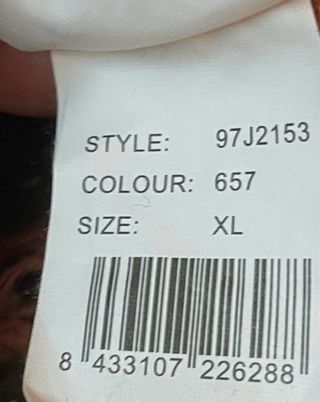 Vestido Desigual bordado floral marrón