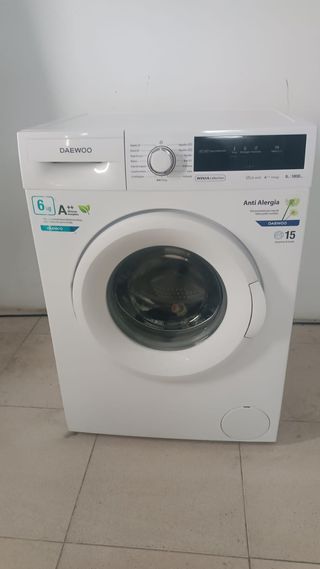 Lavadora Daewoo 6kg A++ con garantía
