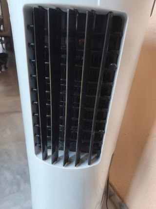 Ventilador Portátil Blanco/Gris potente