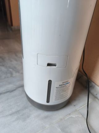 Ventilador Portátil Blanco/Gris potente