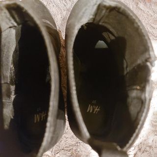 Botines negros talla 37