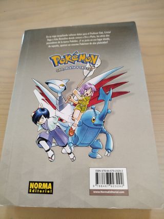 Set de Mangas de Pokémon oro plata y cristal