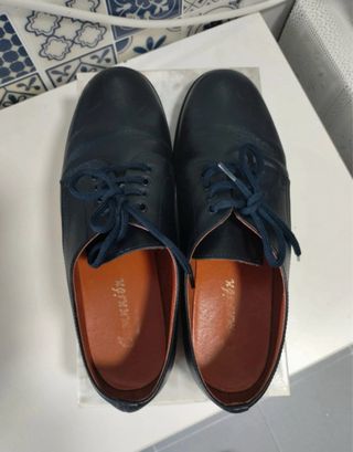 Zapatos niño comunión/gala azul
