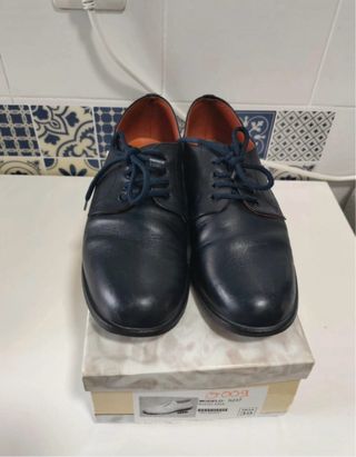 Zapatos niño comunión/gala azul