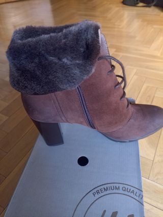 Botines Wonders Marrones