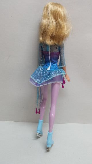 Muñeca Barbie Patinadora Hielo Mattel 1998