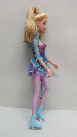 Muñeca Barbie Patinadora Hielo Mattel 1998