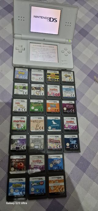 Nintendo DS lite bianco