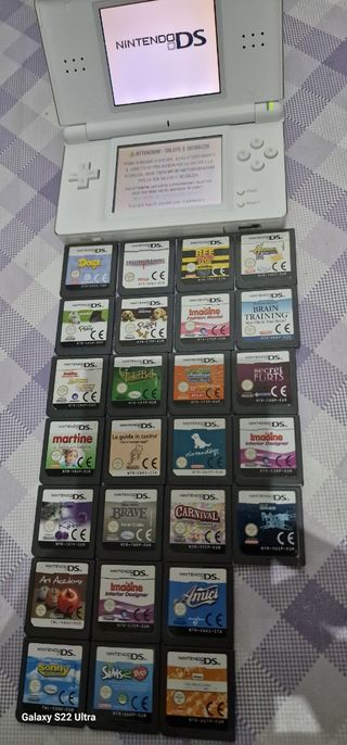 Nintendo DS lite bianco