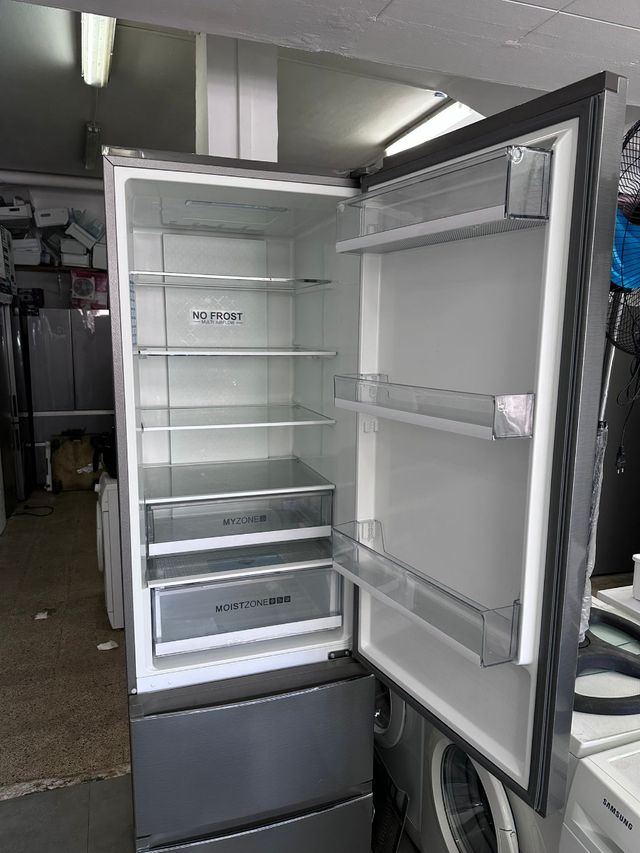 Nevera combi Haier con garantía transport 
