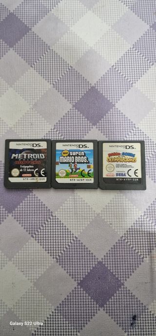 Nintendo DS Giochi Metroid, Mario, Sonic