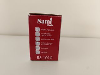 Radio Reloj Despertador Digital Sami