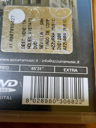 DVD DOCUMENTARIO SEVILLA SANTIAGO DE COMPOSTELA