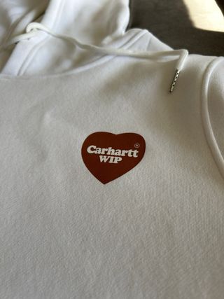 Sudadera Carhartt WIP Blanca con Estampado