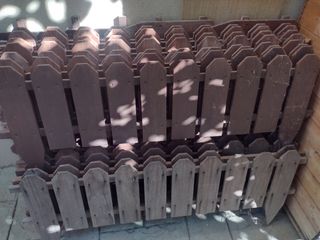 Valla de madera de Teka