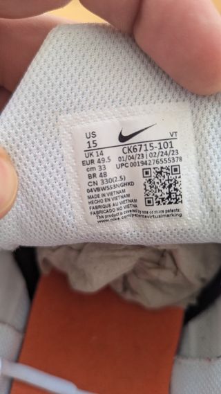 Nike Air Max Plus III Gris Naranja