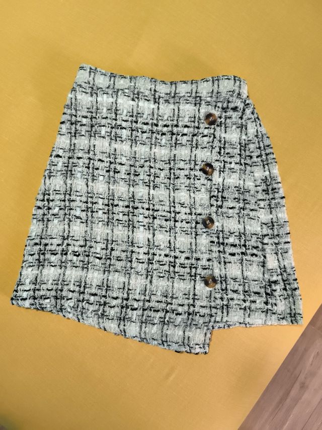 Falda tweed niña talla 10