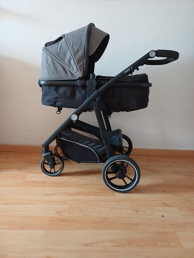 Cochecito de bebé 2×1 coco y silla two+2 asalvo