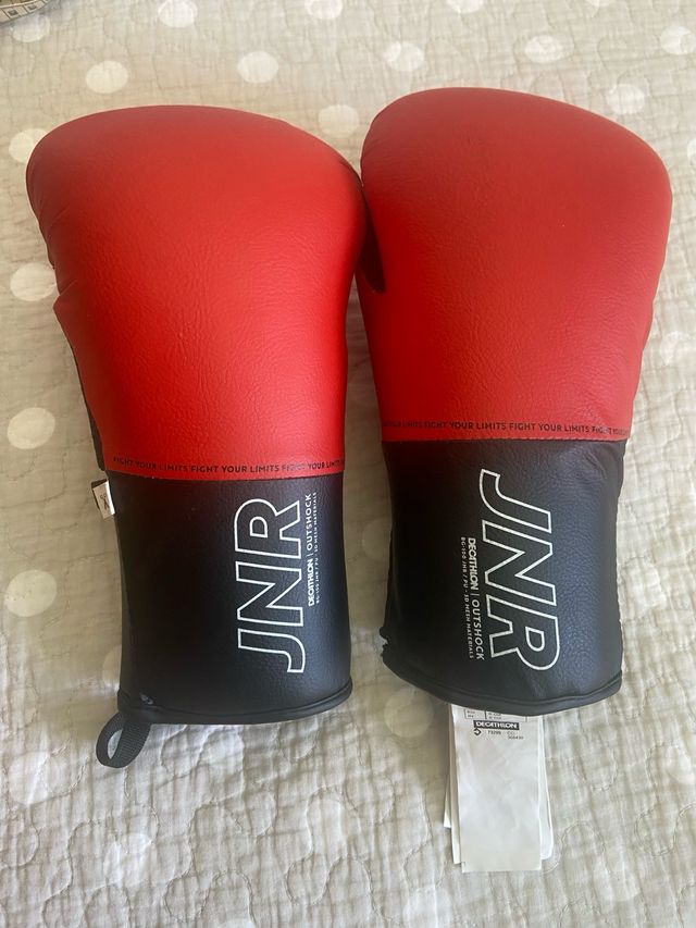 Guantes de Boxeo JNR Decathlon Rojos